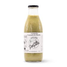 Soupe courgette-menthe